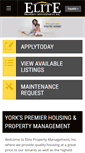 Mobile Screenshot of eliteyorkpa.com